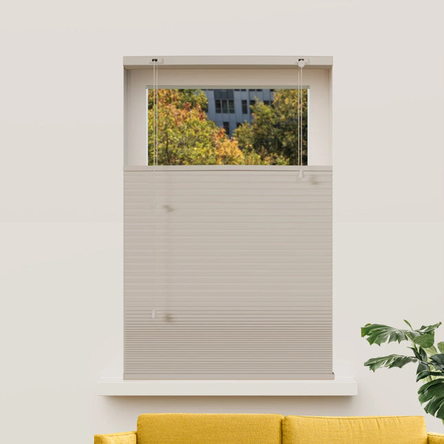 Tenda Plissettata a nido d'ape su misura - Oscurante Isolamento - Beige